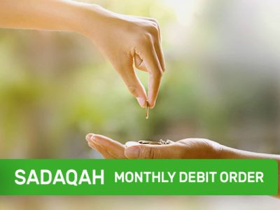 Sadaqah – Online Debit Order